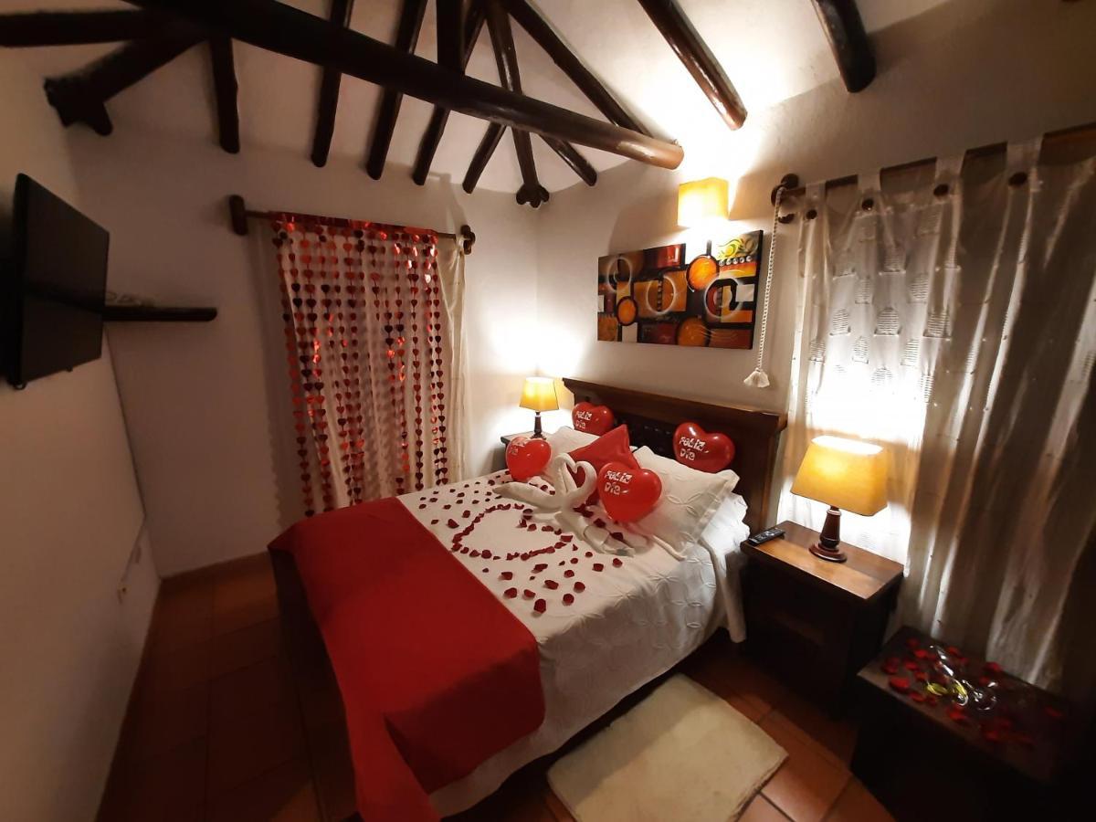 Aparta Hotel El Refugio De Maria Villa de Leyva Zewnętrze zdjęcie