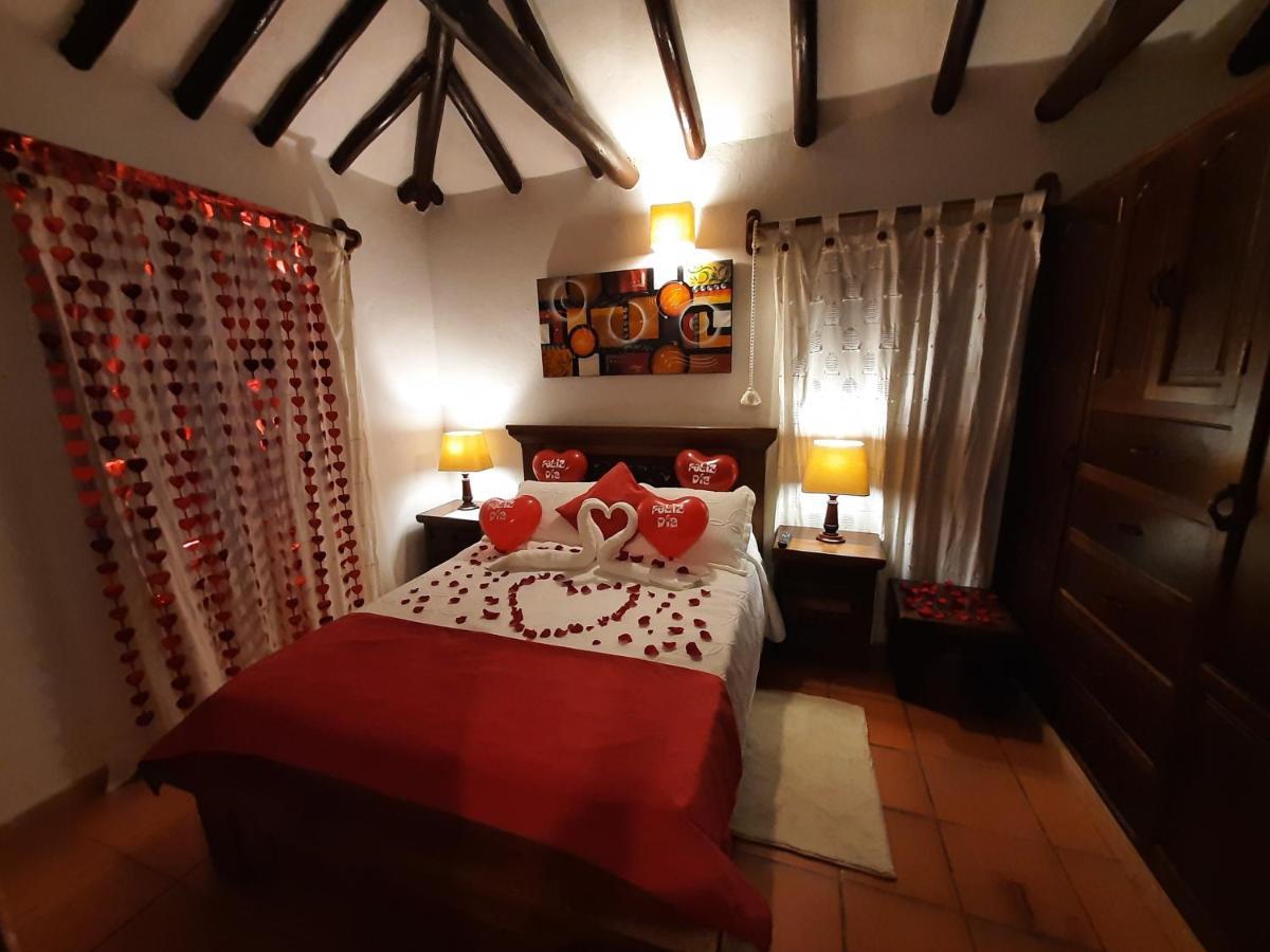 Aparta Hotel El Refugio De Maria Villa de Leyva Zewnętrze zdjęcie