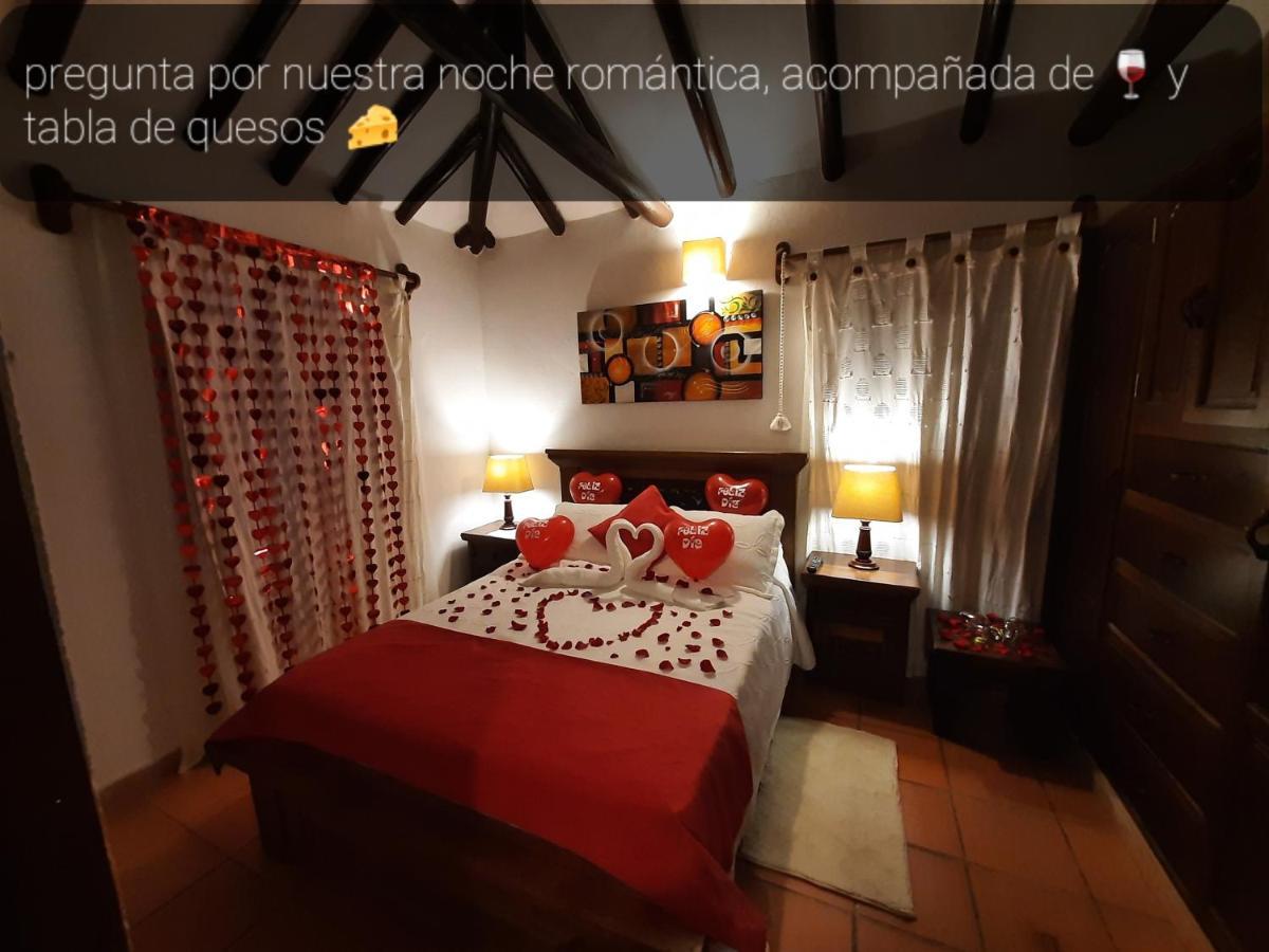 Aparta Hotel El Refugio De Maria Villa de Leyva Zewnętrze zdjęcie