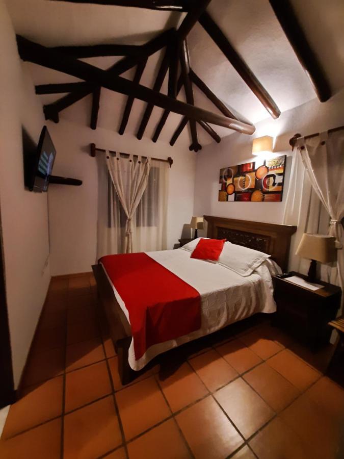 Aparta Hotel El Refugio De Maria Villa de Leyva Zewnętrze zdjęcie