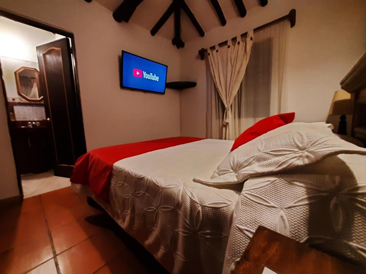 Aparta Hotel El Refugio De Maria Villa de Leyva Zewnętrze zdjęcie