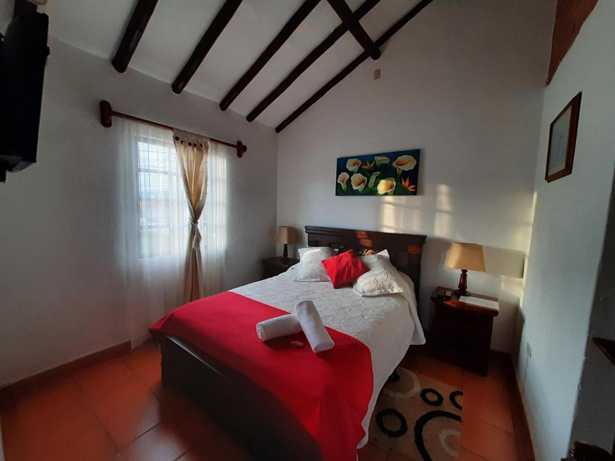 Aparta Hotel El Refugio De Maria Villa de Leyva Zewnętrze zdjęcie