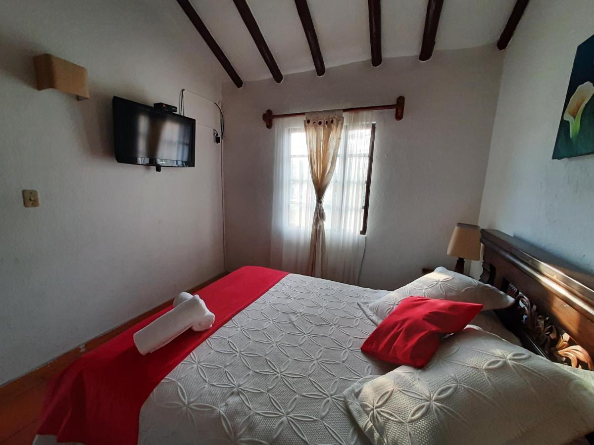 Aparta Hotel El Refugio De Maria Villa de Leyva Zewnętrze zdjęcie