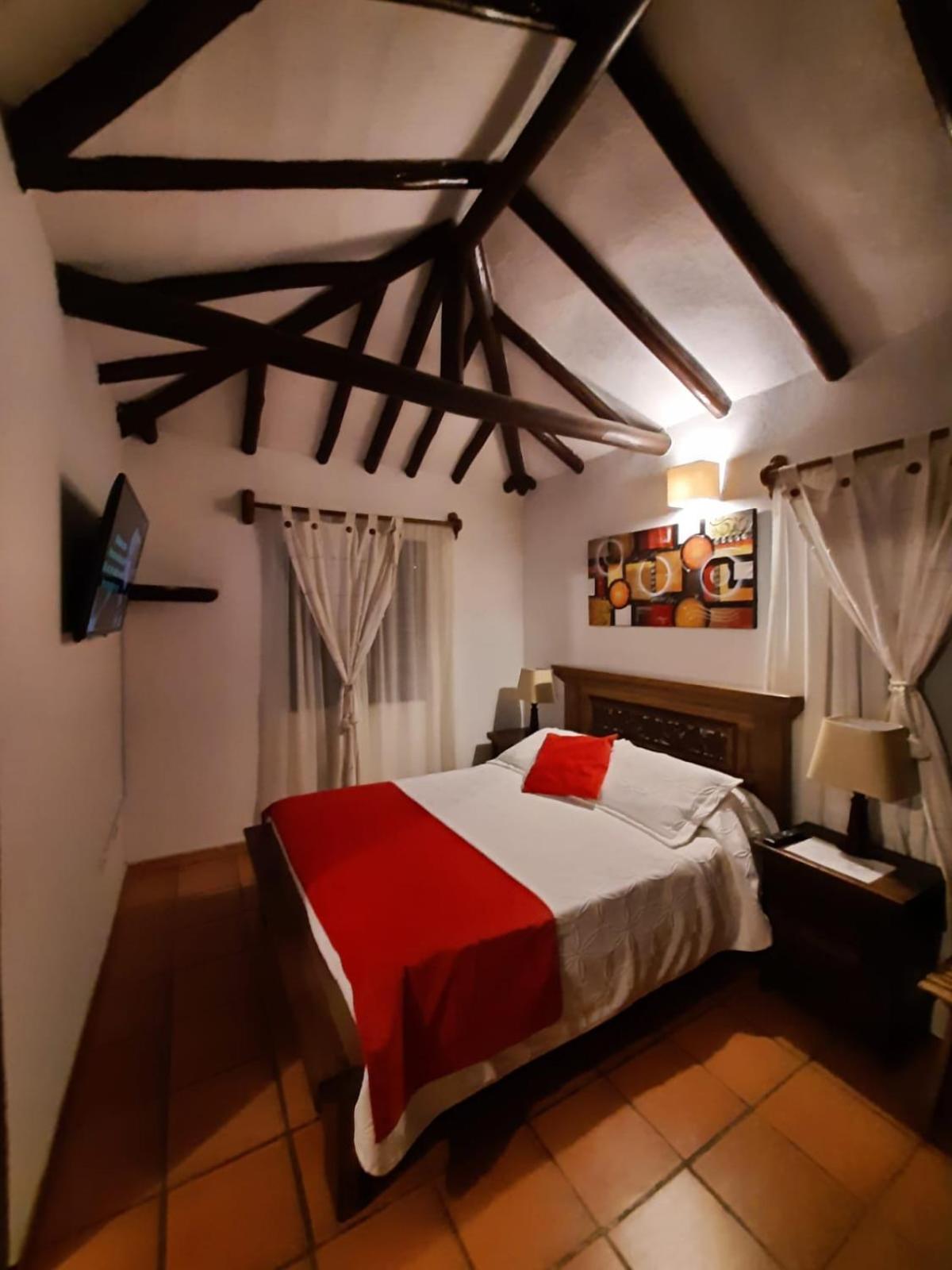 Aparta Hotel El Refugio De Maria Villa de Leyva Zewnętrze zdjęcie