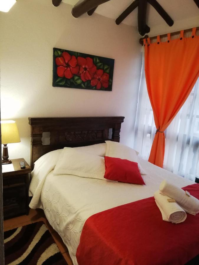 Aparta Hotel El Refugio De Maria Villa de Leyva Zewnętrze zdjęcie